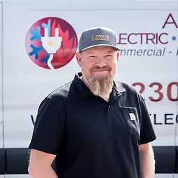 Jake Schilling, owner of Accel Electric, Lighting & HVAC